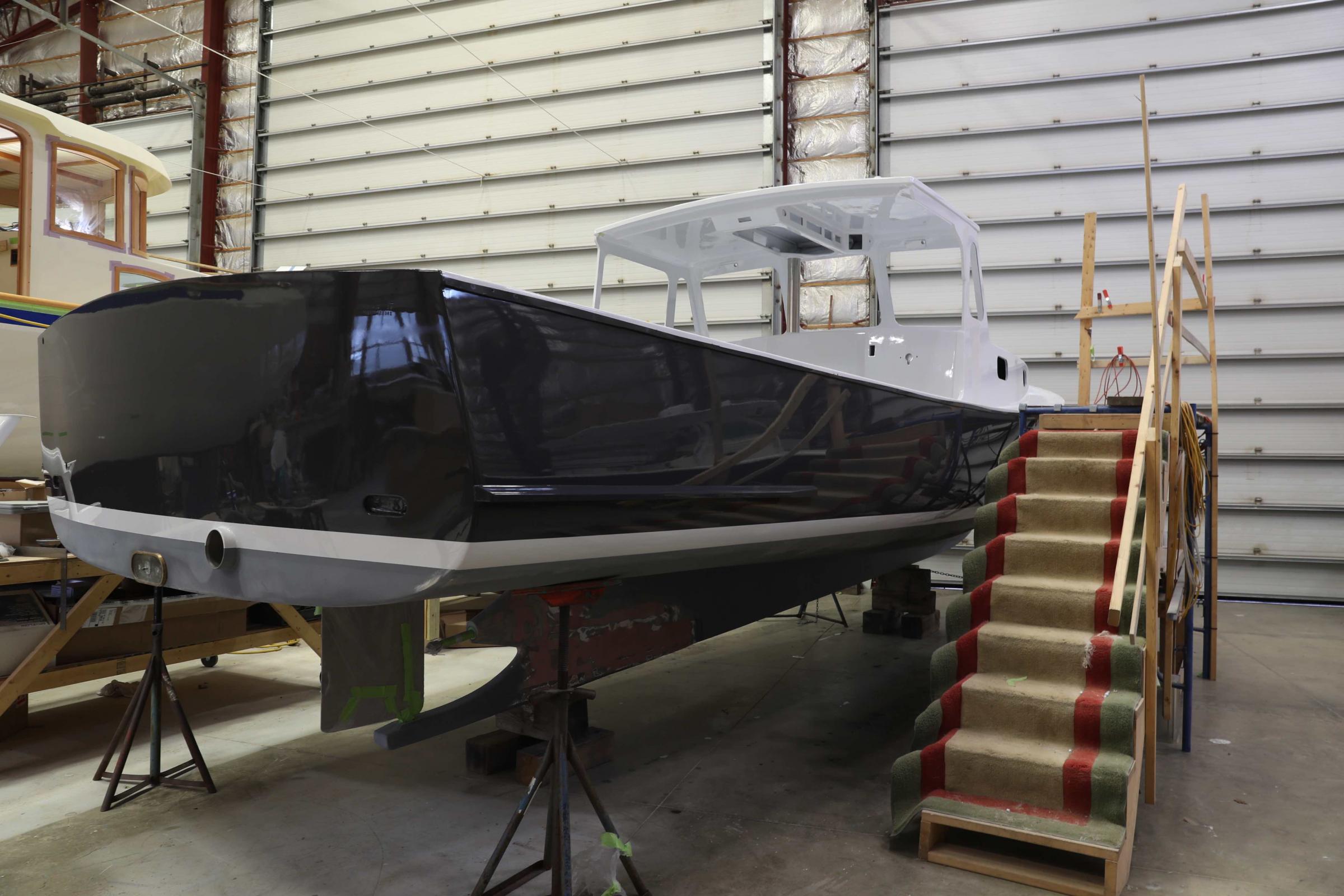 Big milestone at Gamage Shipyard Maine Boats Homes & Harbors